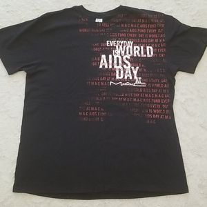 Mac Cosmetics employee tshirt